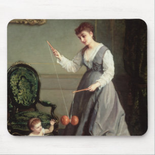 Mousepad "Anjo e diabo" ou "jogo do diábolo