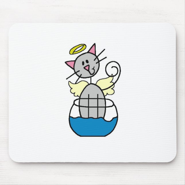 Mousepad Anjo Gato (Frente)