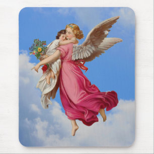 Mousepad Anjo Guardião E Criança