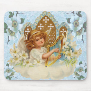 Mousepad Anjo No Pad Do Rato Da Nuvem