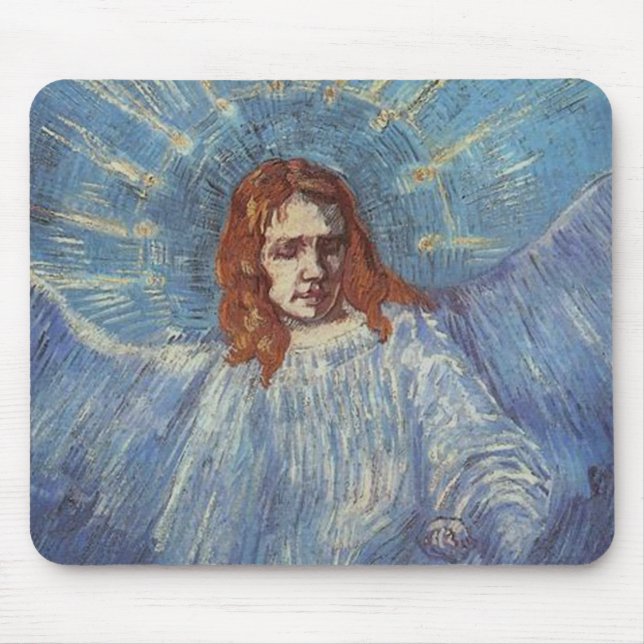 Mousepad Anjo por Vincent van Gogh (Frente)