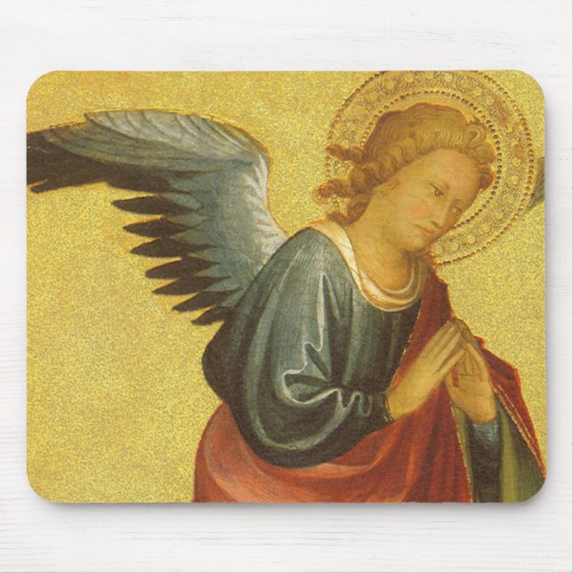 Mousepad Anjo Renascentista por Mestre do Bambino Vispo (Frente)