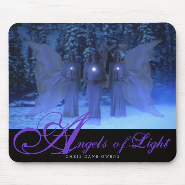 Mousepad ANJOS da LUZ - tapete do rato (Frente)