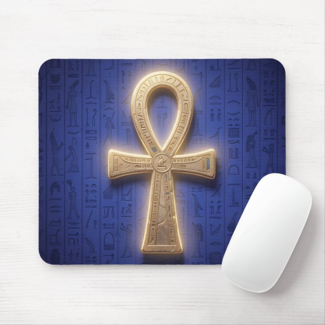 Mousepad Ankh Symbol Bedeutung – Schlüssel des Lebens (Com mouse)