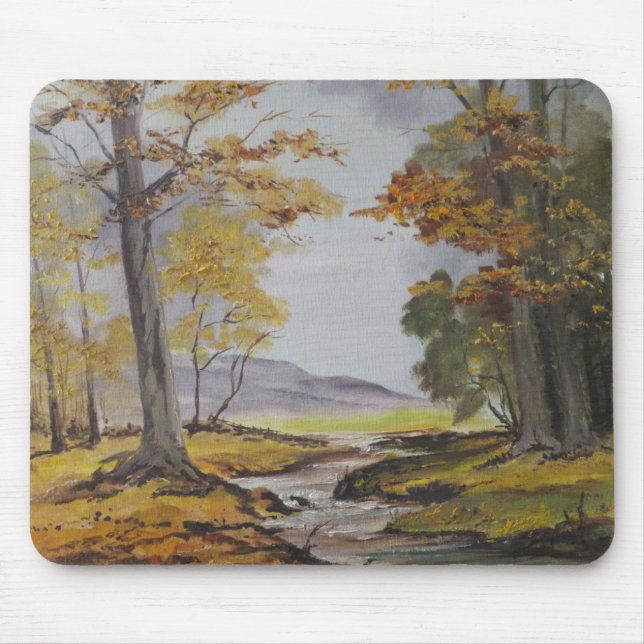 Mousepad Ann Hayes Painting Forest Stream (Frente)