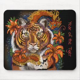 Mousepad Ano Chinês do Tigre