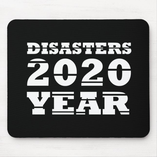 Mousepad ano das catástrofes de 2020 (Frente)