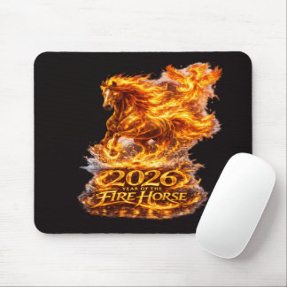 Mousepad Ano do Cavalo de Fogo 2026