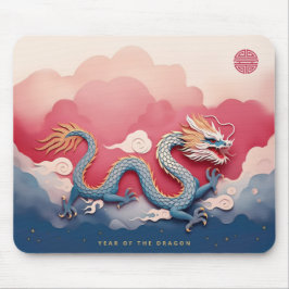 Mousepad Ano do Dragão Personalizável