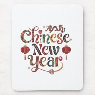 Mousepad Ano Novo Chinês
