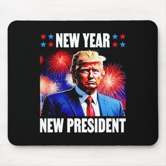 Mousepad Ano Novo Presidente Trump 2024 (Frente)