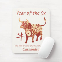 Ano Zodíaco Chinês Do Sinal Animal Ox