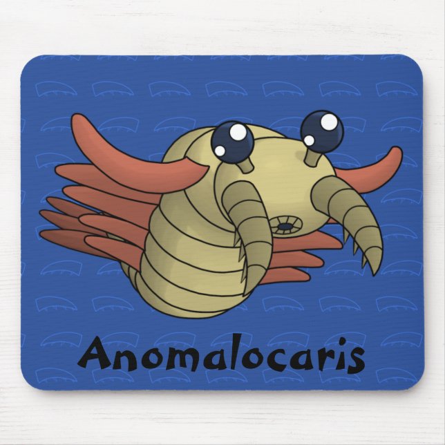 Mousepad Anomalocaris - O Camarão Incomum (Frente)
