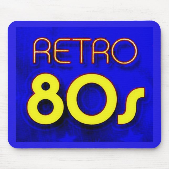 Mousepad Anos 80 Retroativo (Frente)