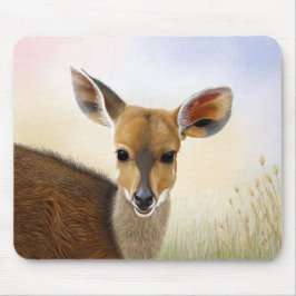 Mousepad Antelope Bushbuck Young African Deer Drawing