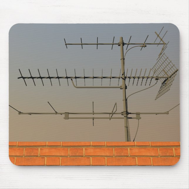 Mousepad Antena de tv antigua (Frente)