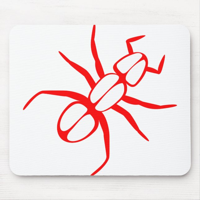 Mousepad Antenas Antenas das Pernas Ant Vermelhas (Frente)