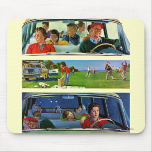 Mousepad Antes, durante & após do piquenique