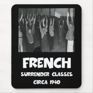 Mousepad Anti francês engraçado
