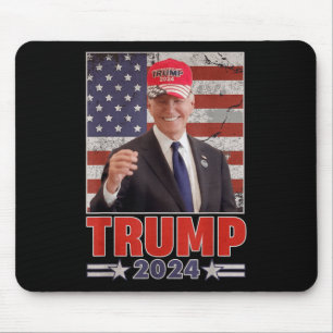Mousepad Anti Joe Biden Conservador Engraçado Donald Trump
