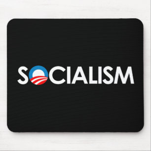 Mousepad Anti-Obama - branco do socialismo