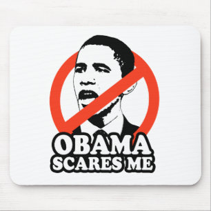 Mousepad ANTI-OBAMA/SUSTOS de OBAMA MIM t-shirt