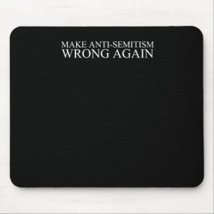 Mousepad Anti-semitismo errado novamente