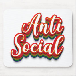 Mousepad Anti-social