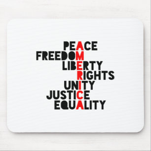 Mousepad Anti-trump America Significado1