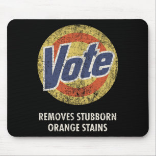 Mousepad Anti-Trump Vote Detergent Funny Vintage