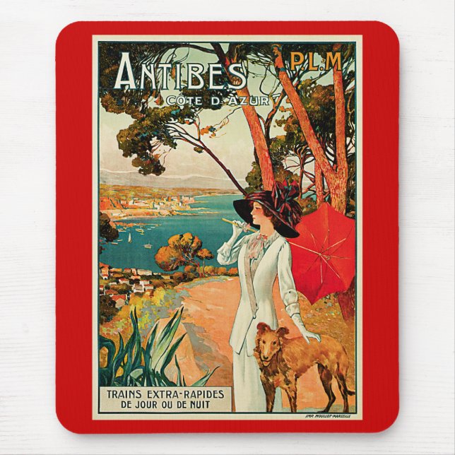 Mousepad Antibes Cote d'Azur (Frente)