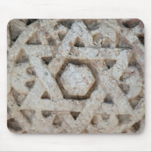 Mousepad Antiga escultura da Estrela de David, Israel