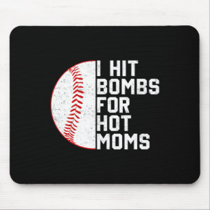 Mousepad Antigo Eu Sou Atingido Por Bombas De Beisebol Para