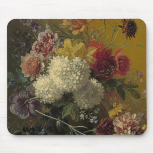 Mousepad Antigo Mestre Holandês Floral Georgius van Os 1820