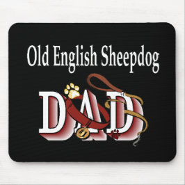 Mousepad Antigo pastor inglês PaiPresente