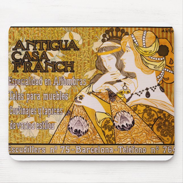 Mousepad Antígua Casa Franch (Frente)