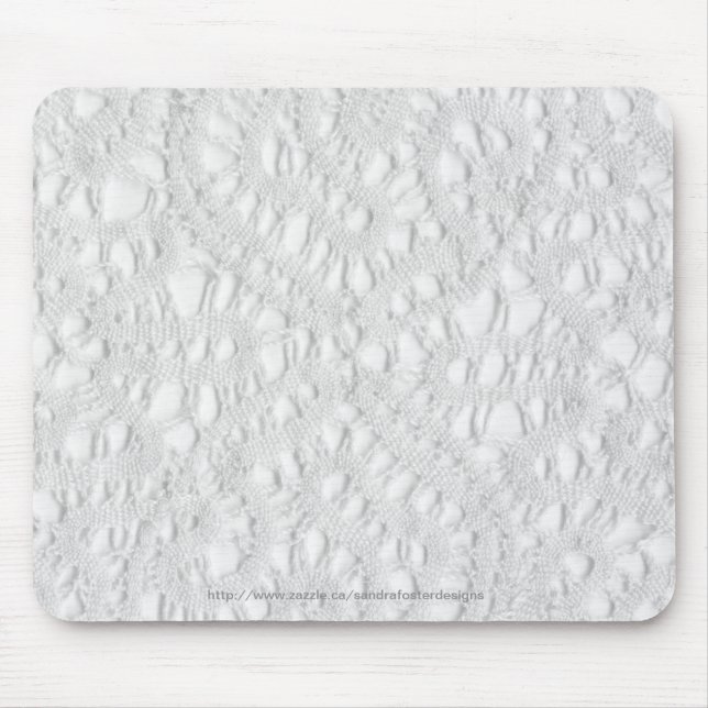 Mousepad Antiguidade Lacy Doily (Frente)