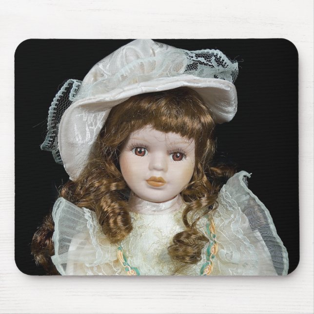Mousepad Antique Lady Doll (Frente)