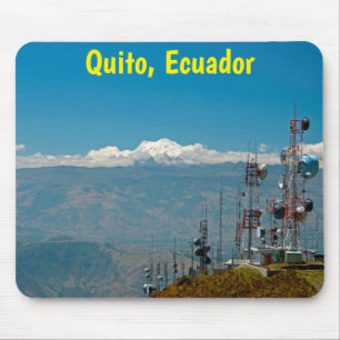 Mousepad Antisana vulcano e mastros, Quito, Equador