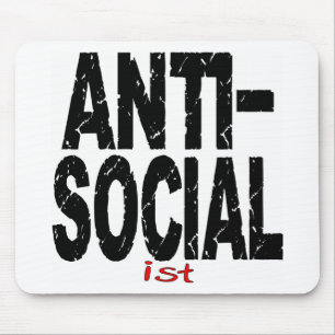 Mousepad Antissocial (Anti-Socialista)