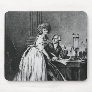 Mousepad Antoine Laurent Lavoisier e sua esposa