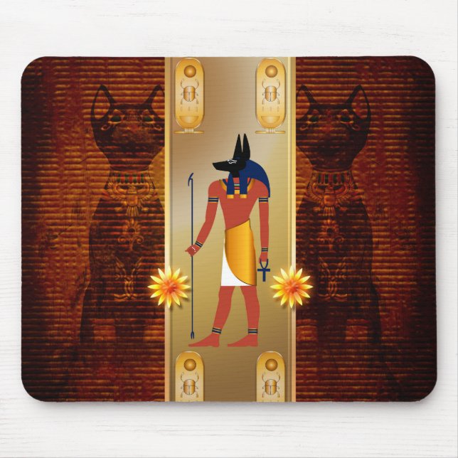 Mousepad Anubis, egípcio antigo (Frente)