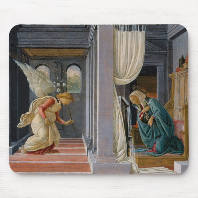Mousepad Anunciação por Sandro Botticelli (Frente)