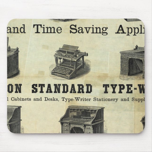 Mousepad Anúncio com Mapa de Guia (Frente)