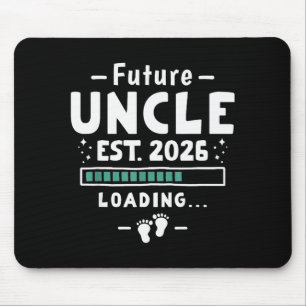 Mousepad Anúncio de Gravidez de Irmão para Tio - Futuro T