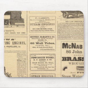Mousepad Anúncios de Nova York Oil