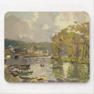 Mousepad Ao longo do Seine em Meudon, c.1893 (óleo em