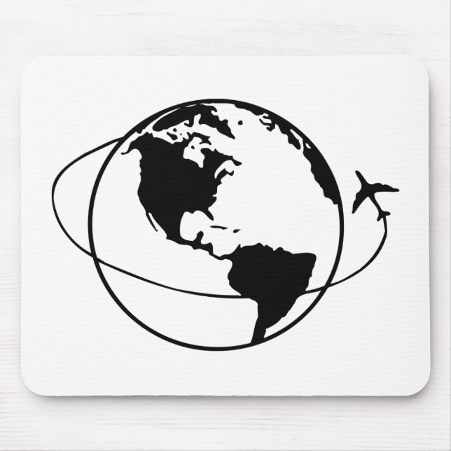 Mousepad Ao redor do mundo (Frente)