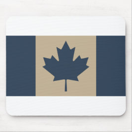 Mousepad (AOP) Canadian Flag Marinho/Tan -