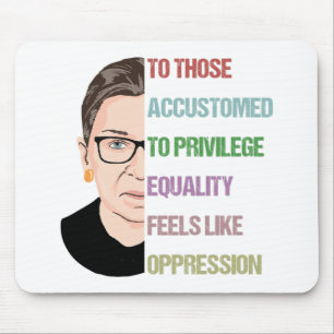 Mousepad Aos Acostumados Aos Sentimentos De Igualdade De Pr